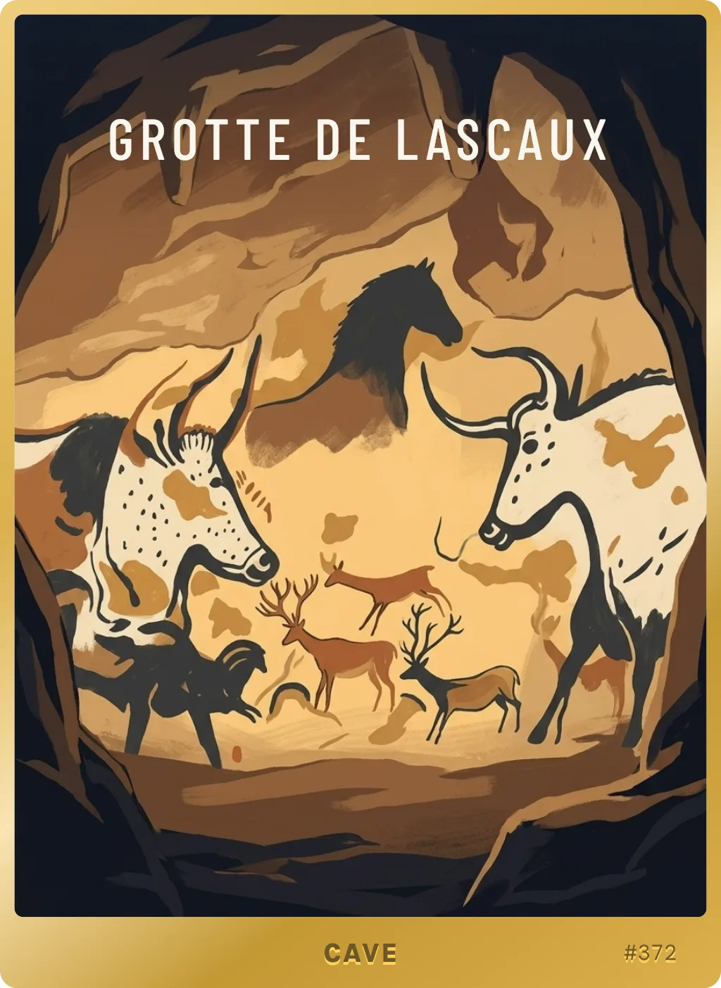 Grotte de Lascaux card