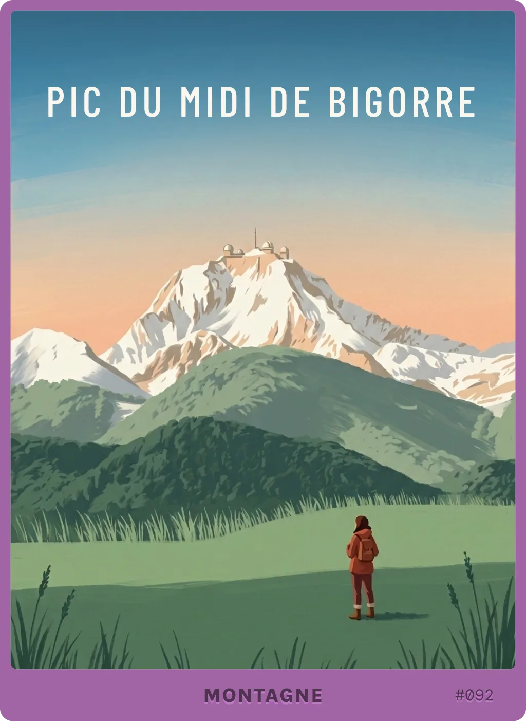 Carte Pic du Midi de Bigorre