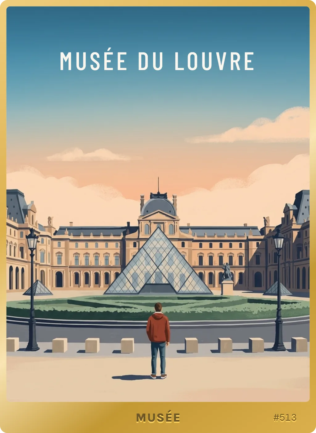 Carte Musée du Louvre